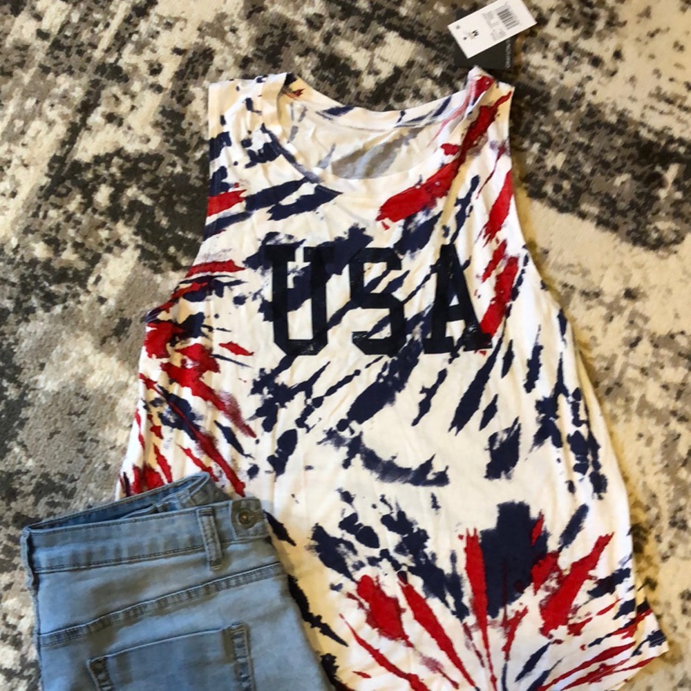 Womens USA tank